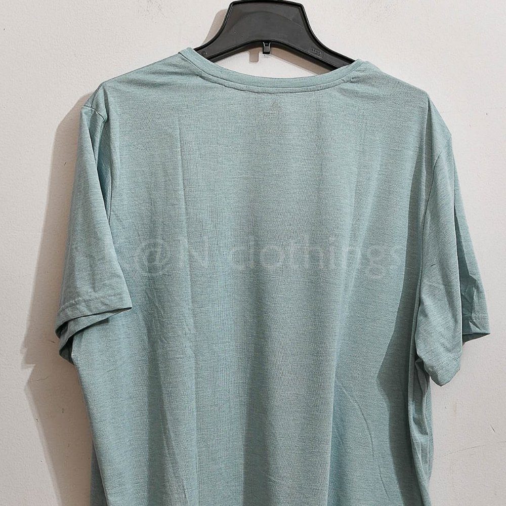 NWT adidas Men's Short Sleeve Tee in blue in size XXL - Picture 3 of 4